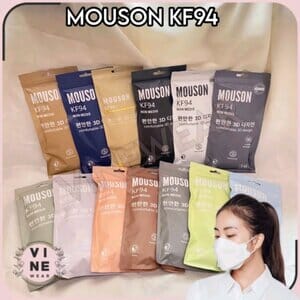 Masker Premium Non Medis 4 Ply 10 pcs, Masker KF94 Mouson, Original