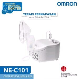 Gambar Alat Terapi Uap & Pernapasan, Omron Compressor Nebulizer NE-C101, Original