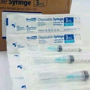 Alat & Jarum Suntik Spuit, Onemed Disposable Syringe, Original