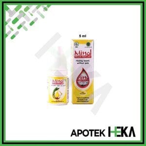 Minyak Luka Lecet Herbal Minol Capung Indah Abadi Original