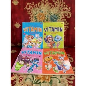 Komik Anak-Anak Vitamin Seri 1-4 Original