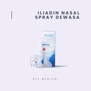 Obat Semprot Peringan Hidung Tersumbat, Iliadin Nasal Spray Dewasa, Original