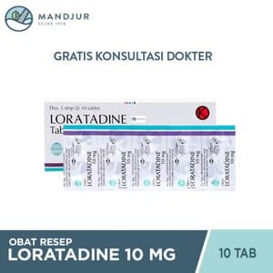 Loratadine Novell 10 Mg 10 Tablet, Original