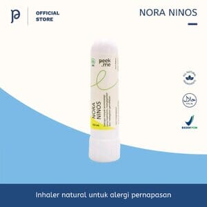 Obat Inhaler Pereda Hidung Tersumbat, Nora Ninos Inhaler, Original