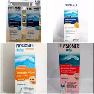 Obat & Alat Semprotan Atasi Hidung Tersumbat, Physiomer Normal Jet Nasal Spray, Original