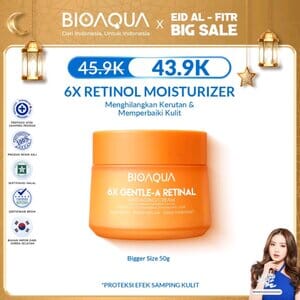 Gambar Bioaqua 6X Gentle-A Retinol Cream Original