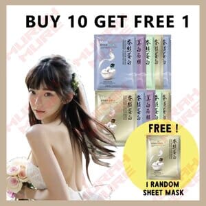 Masker Wajah Korea Murah, One Spring Silk Face Mask Sheet, Original