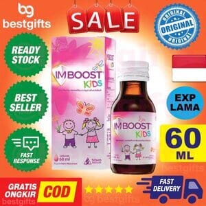 Suplemen Immune Booster Imboost Kids Syrup 60 mL Original