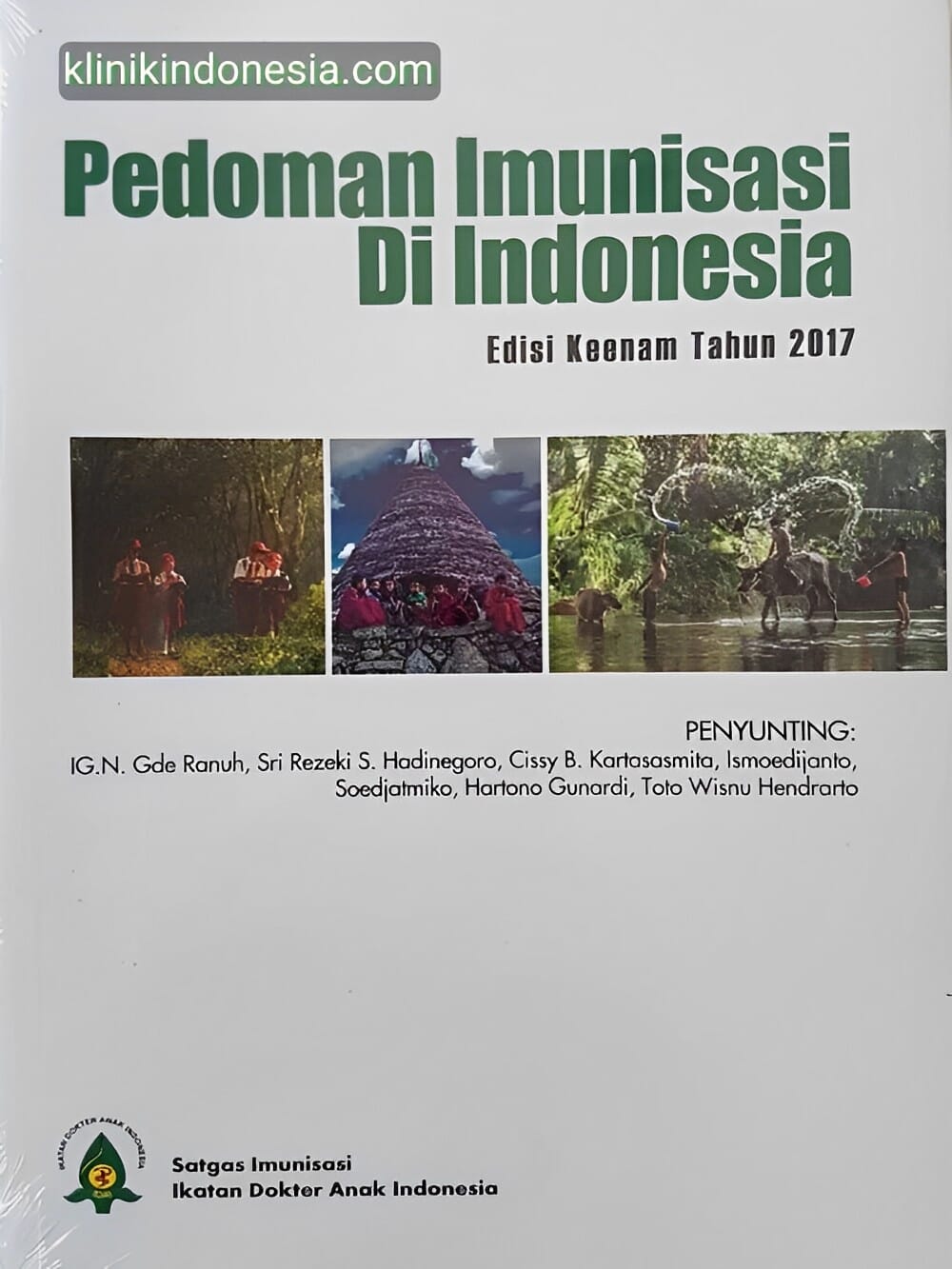 Gambar Buku Pedoman Imunisasi di Indonesia